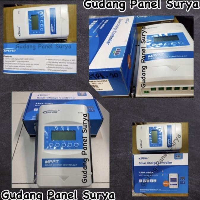 Solar Charge Controller Scc Epever Xtra 2210N 20A Real Mppt 20A