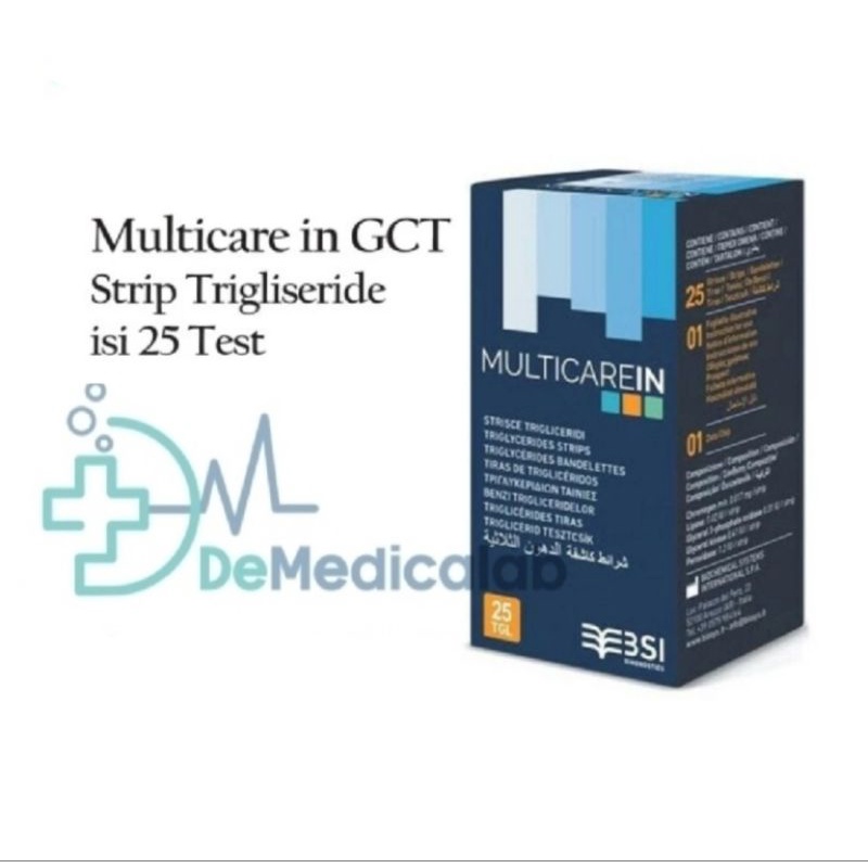 Strip Multicare In Trigliserida Refill Test Trigliserid Multicare In