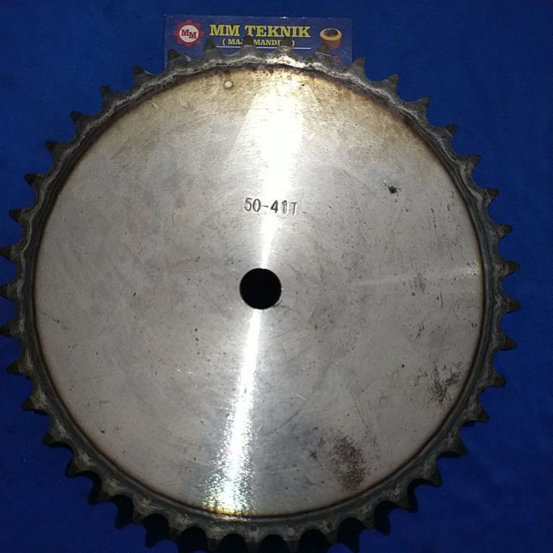 Sprocket RS 50 x 41 T Gear Rantai Single Gir gigi Z 41T RS50 -1 50Z41 50X41T 50-1 tipe B Sproket spr 50-41T 50x1x41T 50-1-41T