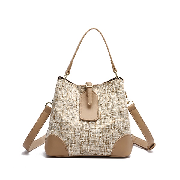 HANA Lulaby Sling Tweed Bag M3510 - Khaki