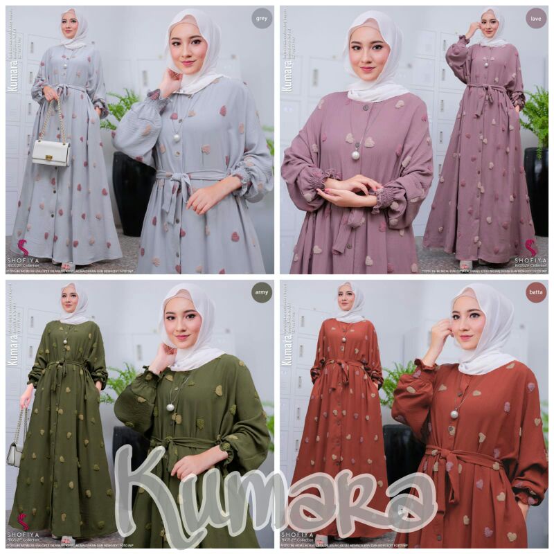 KUMARA DRES/GAMIS KUMARA SUPER MEWAH/SUPER JUMBO