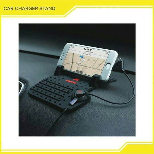 CAR CHARGER STAND/ TATAKAN HP DI MOBIL