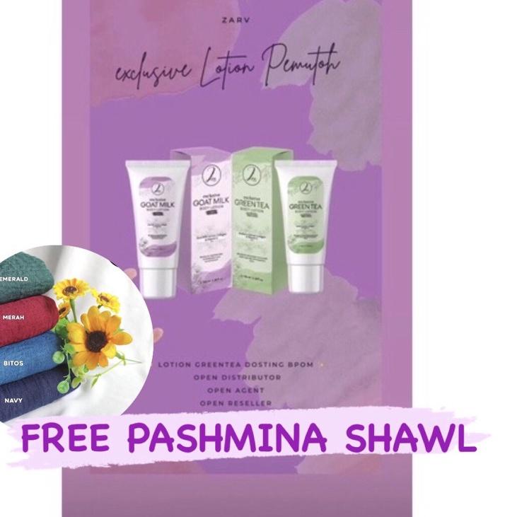 Diskon✔️READY STOCK FREE GIFT‼️ BODY LOTION BPOM EXCLUSIVE BY ZARV SKINCARE|KD2