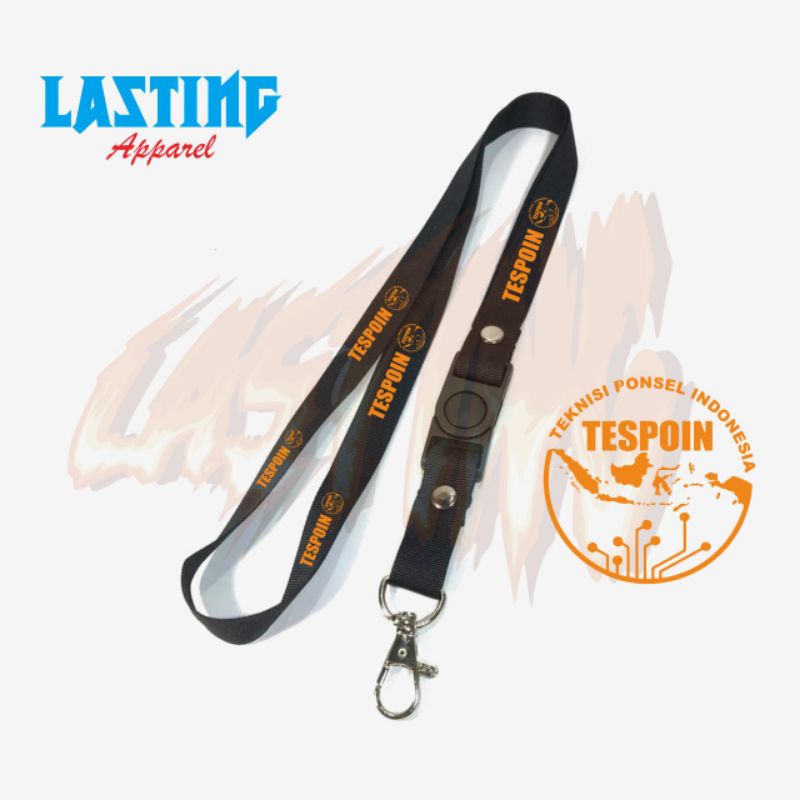 

Lanyard TESPOIN / TEKNISI PONSEL INDONESIA / KARTUN GANTUNGAN KUNCI/GANTUNGAN ID CARD/GANTUNGAN POD Best seller / Bisa COD