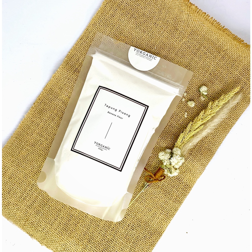

Tepung Pisang Organik/Organic Banana Flour-Yorganic