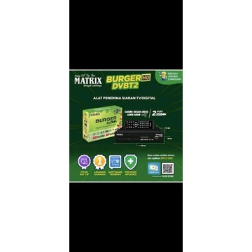 STB Matrix Burger DVB T2 Set Top Box