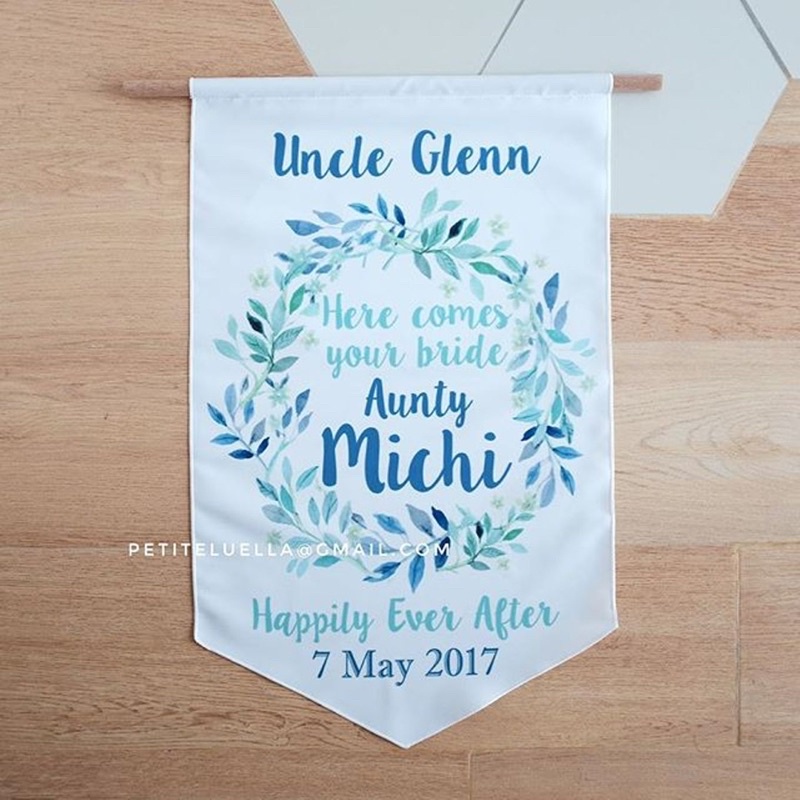 Promo Wedding Flag Wedding Banner Custom