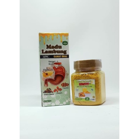 

PAKET ABBAS SERBUK KUNYIT PLUS MADU LAMBUNG ABBAS 280GR TERMANJUR
