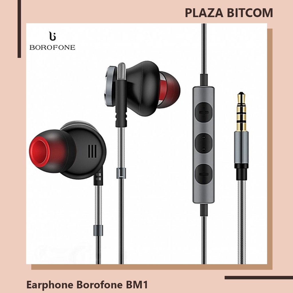 Earphone Borofone BM1 | BITCOM PLAZA