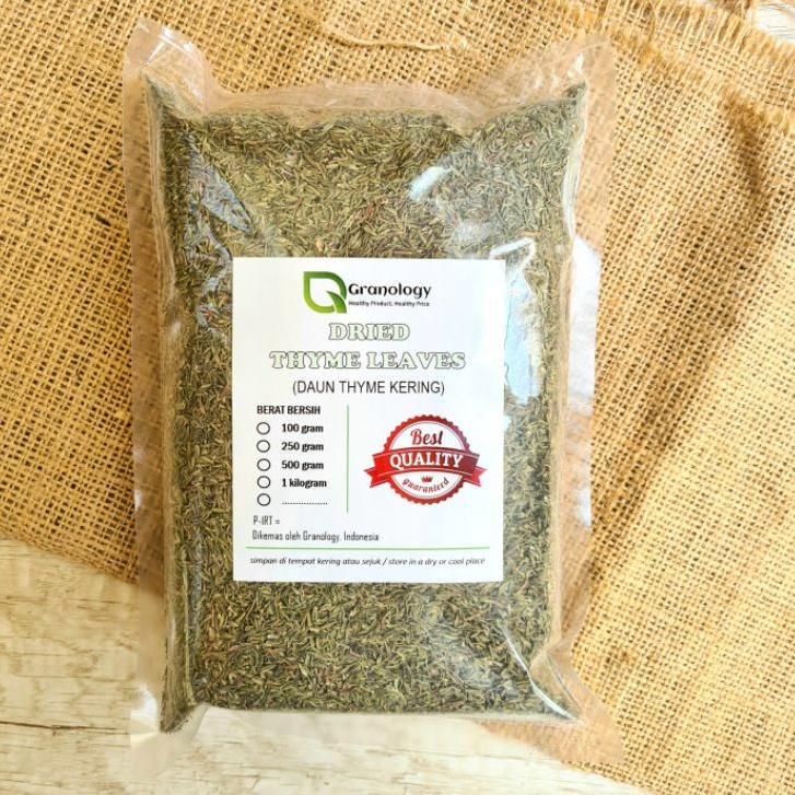 

Extra promo--Daun Timi Kering / Dried Thyme Leaves (250 gram) by Granology