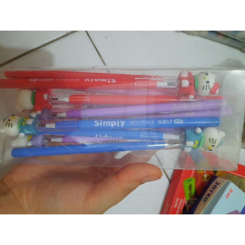 

Pensil Cabut Hello kitty Simply G 217 HB