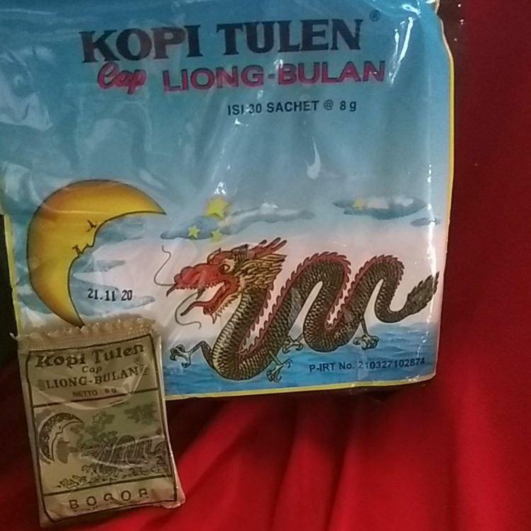 

CSW2i2H--kopi tulen cap LIONG BULAN MINI 8 gr isi 30 bks (tanpa gula ). exp. 291222 (LM)
