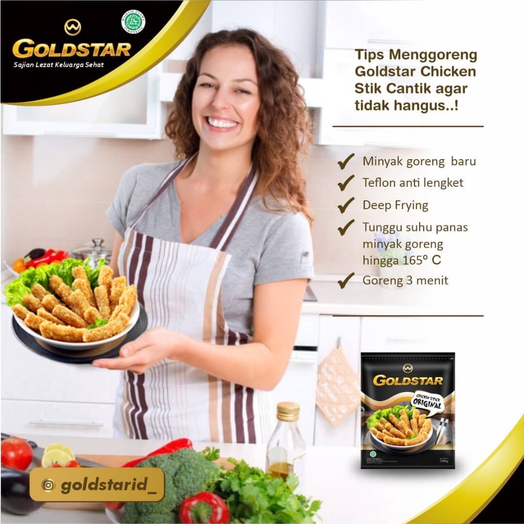 Sweetstems_ Goldstar Nugget/Pok Pok/Karage/Angka/Sosis Keju/Bakso/Bratwurst/Katzu/Spicy Wing/Nuget