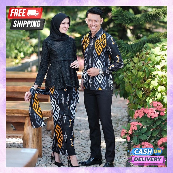 One Set Kebay Terbaru Set Baju Adat Baju Engagement Cople Buju Lamaran Import Setelan Kebaya Kopel S