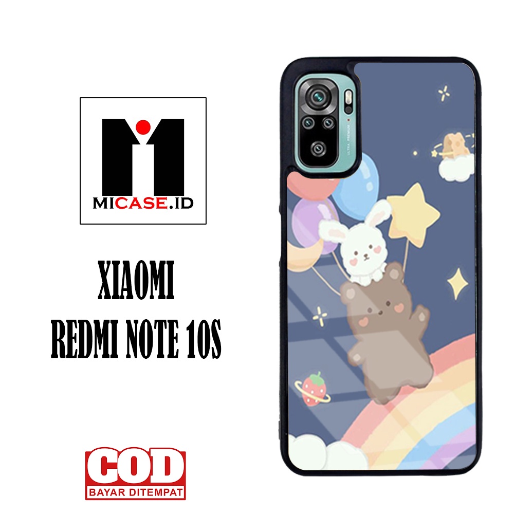 Case REDMI NOTE 10S - Casing REDMI NOTE 10S Fashion Case Terbaru 2022 MI.CASE [ KARTUN CUTE ] Soft C