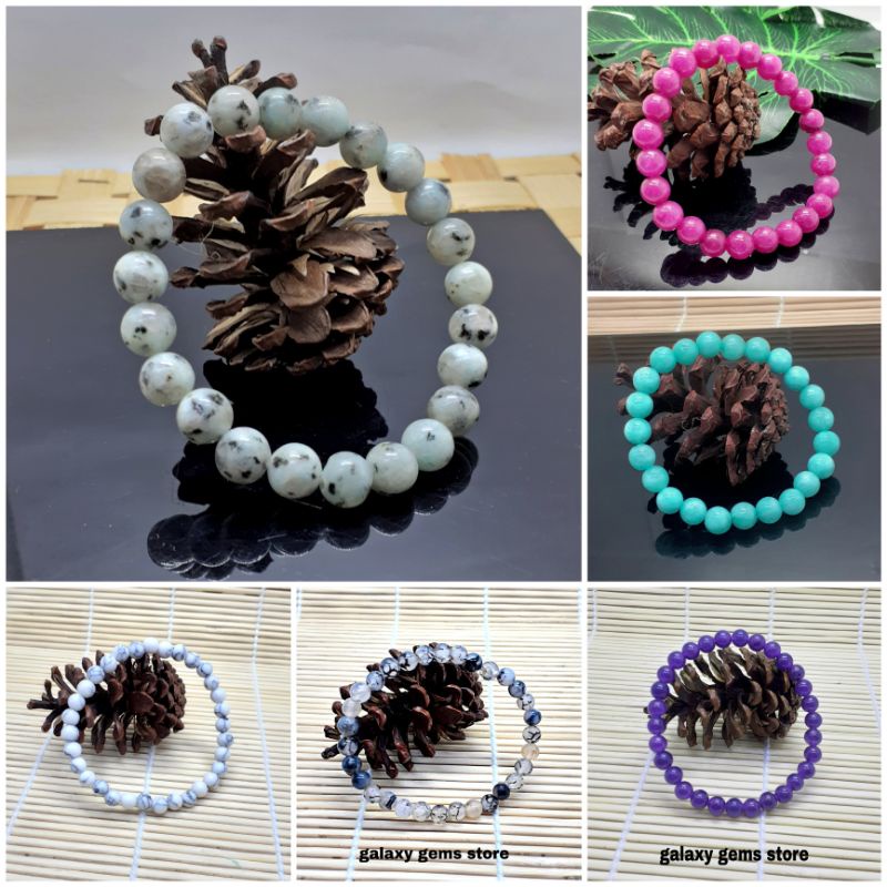 GELANG BATU MEXICO LABRADOR ASLI NATURAL STONE