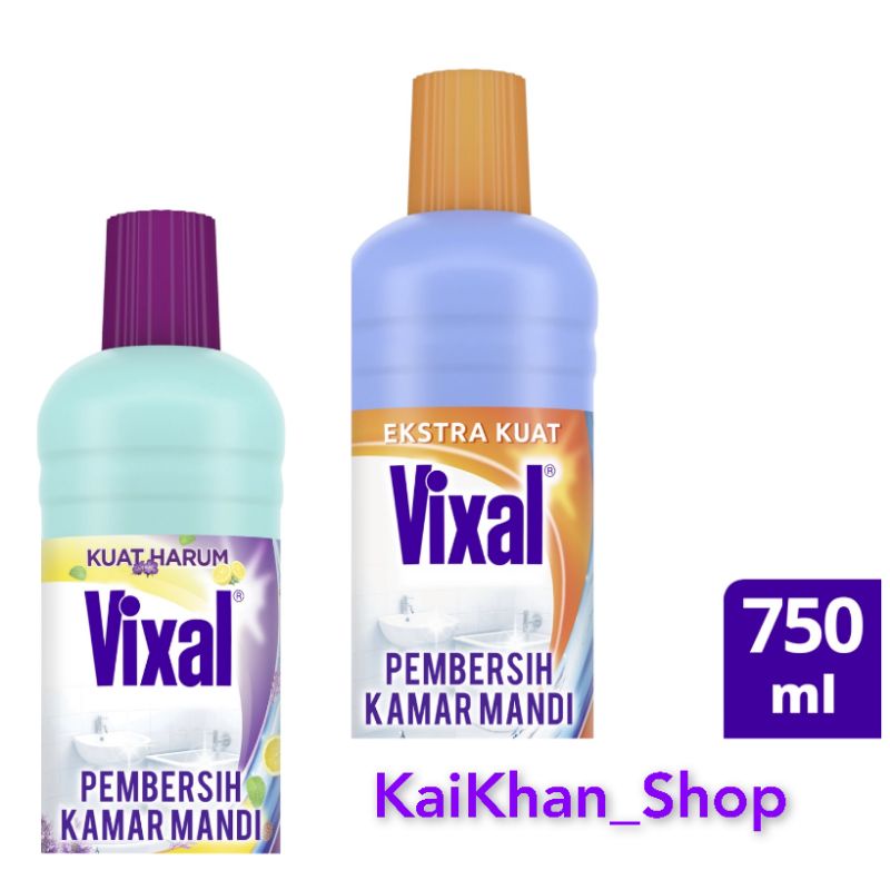 VIXAL Pembersih Porselen Ekstra Kuat / Kuat Harum - 750ml