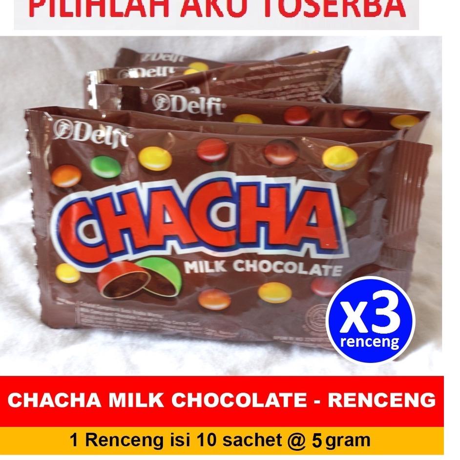 

Bisa COD CHACHA Milk Chocolate 7 gr menjadi 5 gr kemasan Renceng - (HARGA 3 RENCENG) grosir