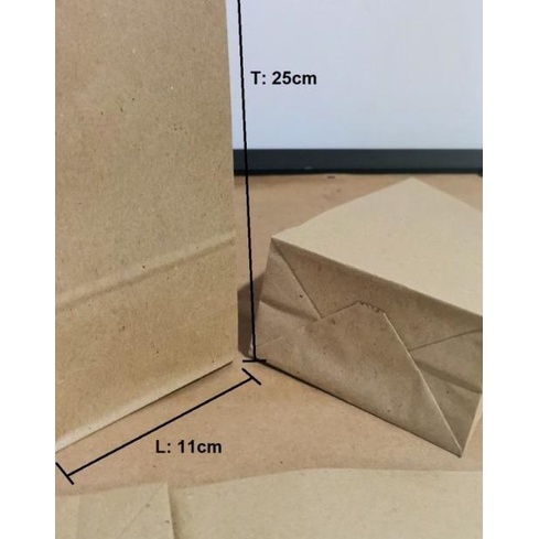 

Kantong kertas 80GSM SOS 25x11x7cm