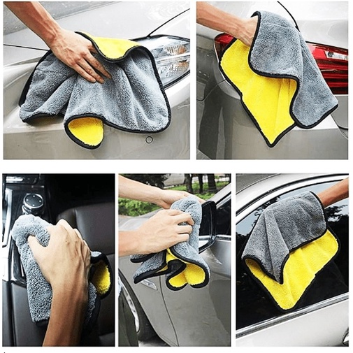 Kain Microfiber Serbaguna Kain Lap Mobil Kain Cuci Mobil - 30X30 cm