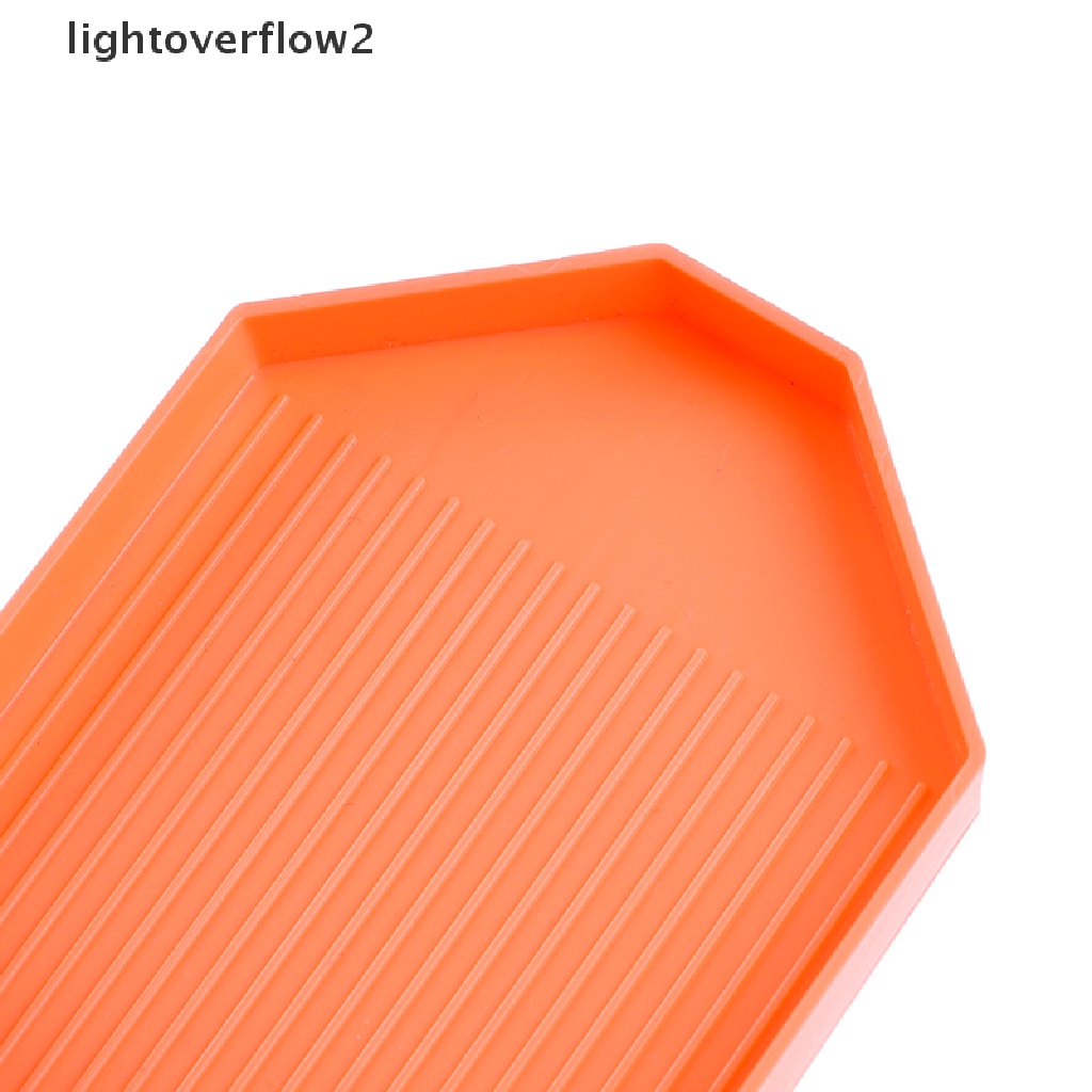 (lightoverflow2) 4pcs Nampan Plastik Ukuran Besar Untuk Membuat Lukisan diamond