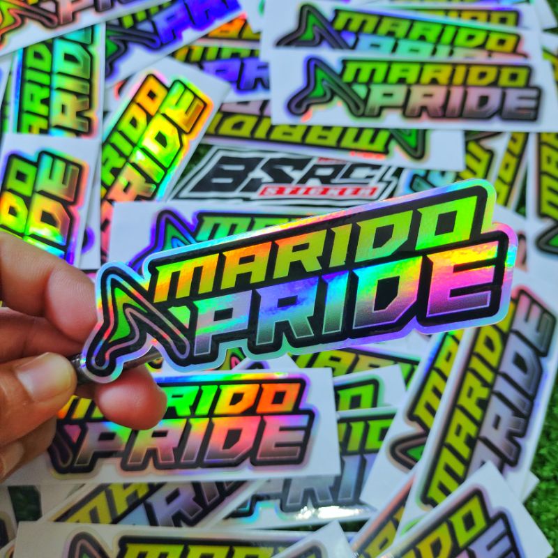 

sticker marido pride HOLOGRAM