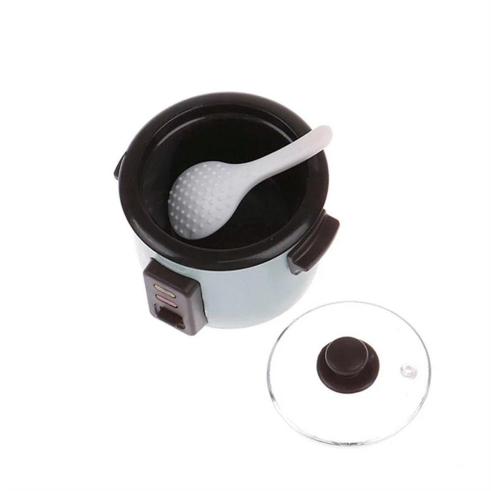 Lanfy Simulasi Rice Cooker Pretend Play Mainan Model Rumah Boneka Miniatur Mainan Rumah Furniture Mainan Model Cooker
