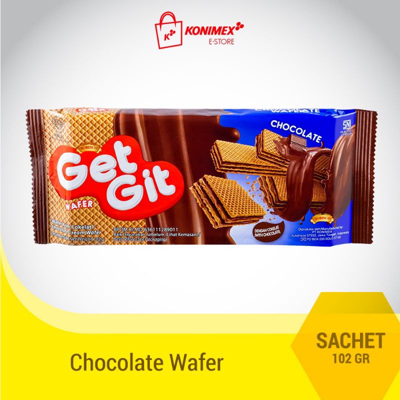 

GET GIT WAFER KRIM COKELAT - chocolate cream