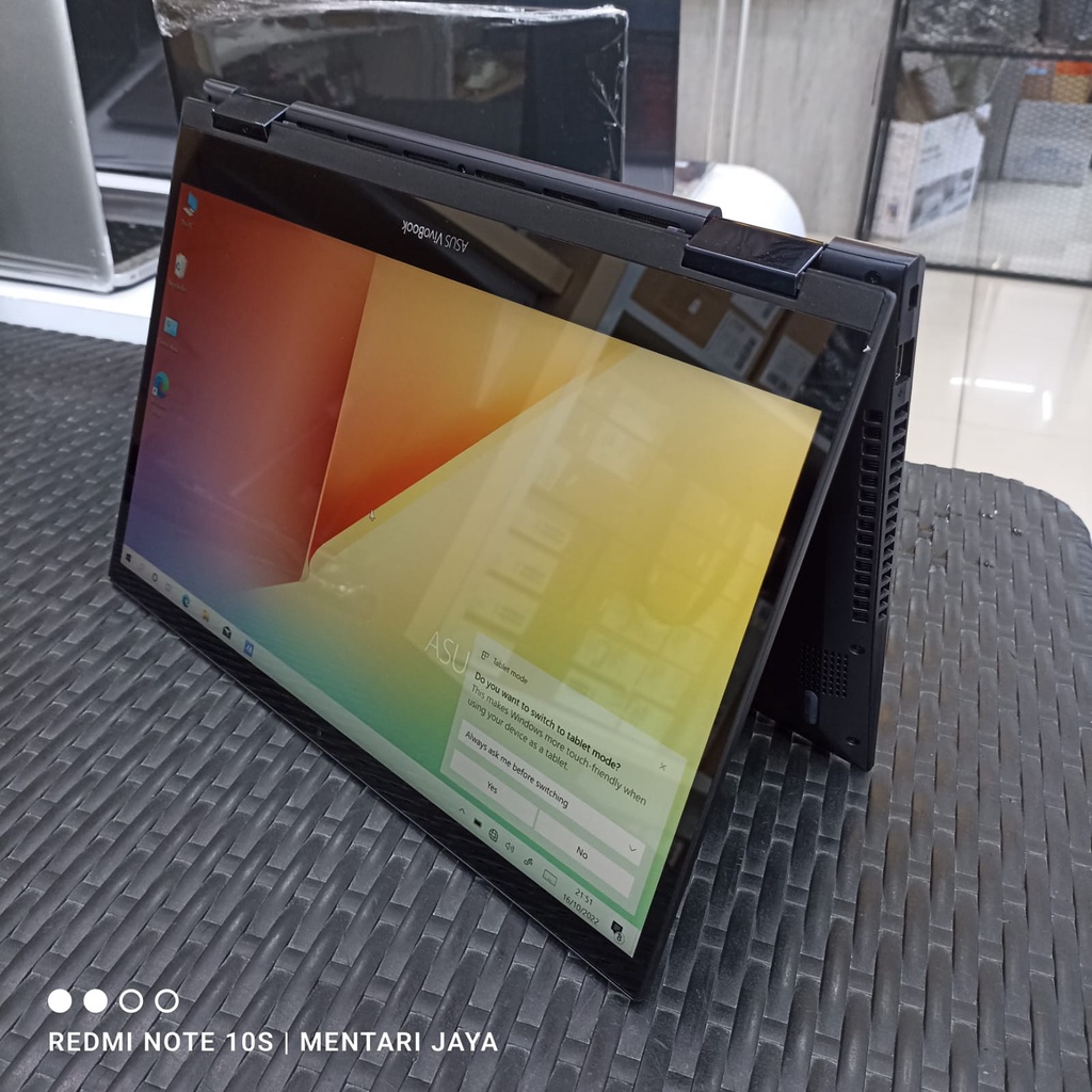 Laptop Asus Vivobook Flip 2in1 Touchscreen TM420UA AMD Ryzen 5 5500U 8GB 256GB 14 FHD IPS Windows