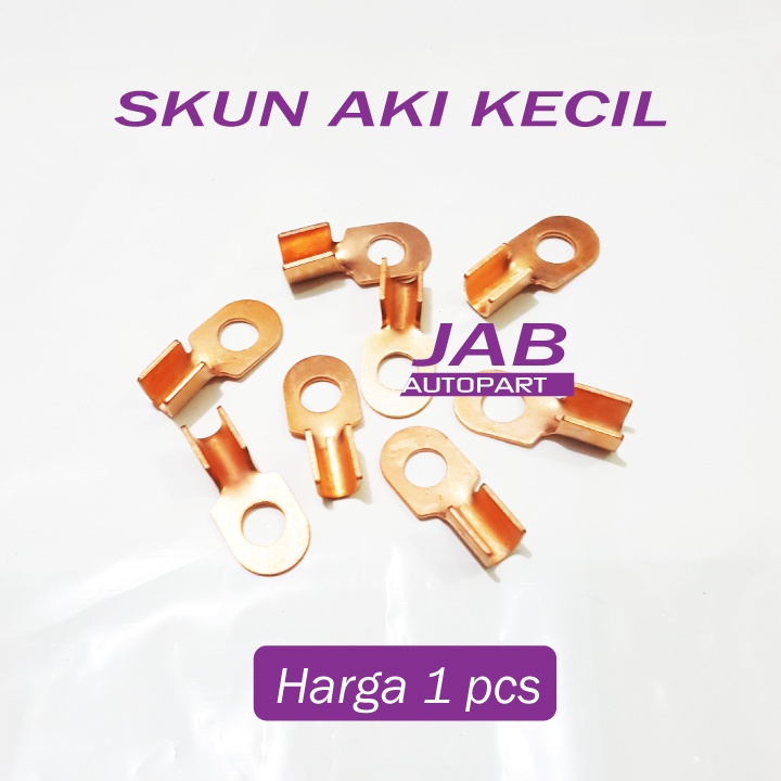 Terminal Skun Klem Lug Kabel Cable Aki Accu Kecil Buka