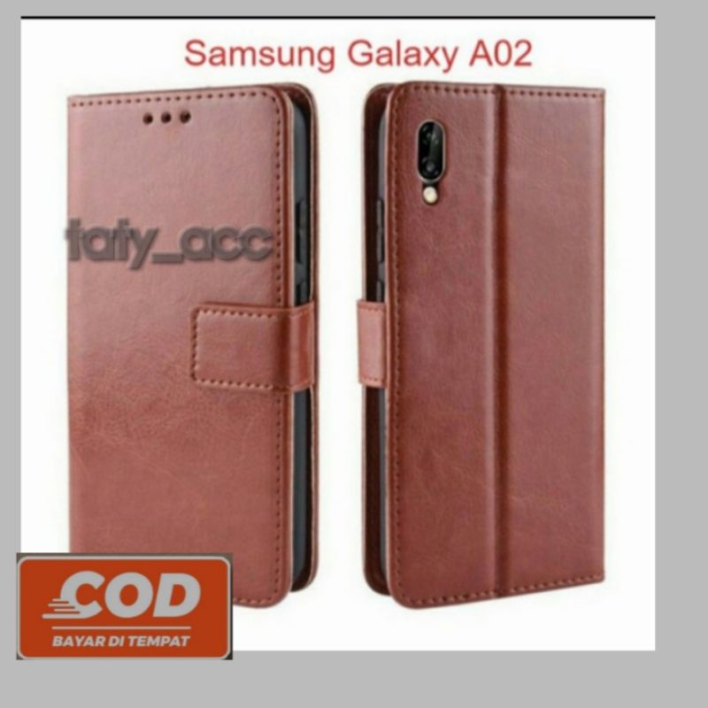 CASE DOMPET FLIP SAMSUNG A02