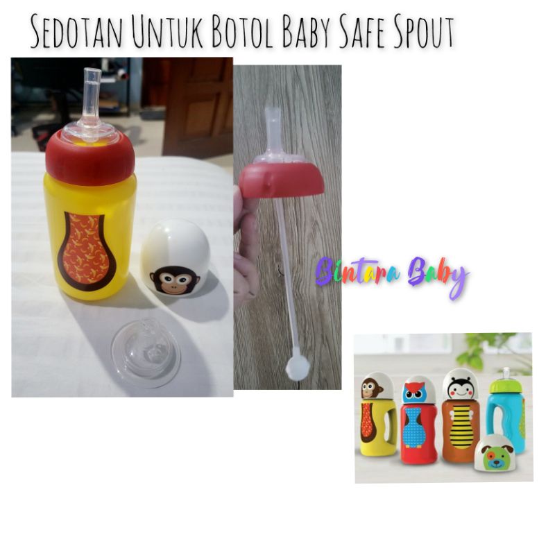 Baby Safe Training Spout / Botol Minum Baby Safe / Sedotan Pengganti untuk Botol Spout Baby Safe