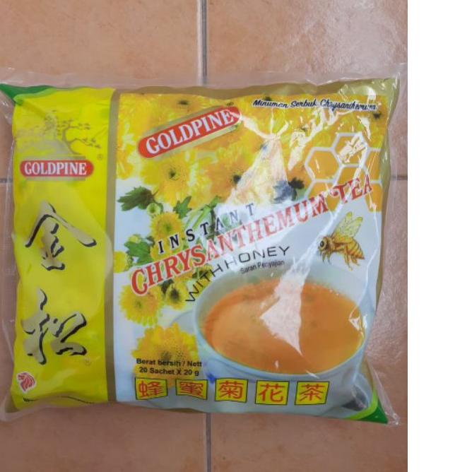 

BAYAR DITEMPAT✔️Teh Kembang Bunga Krisan/ Chrysanthemum/ Tea Instant Goldpine 20sachet|SQ5