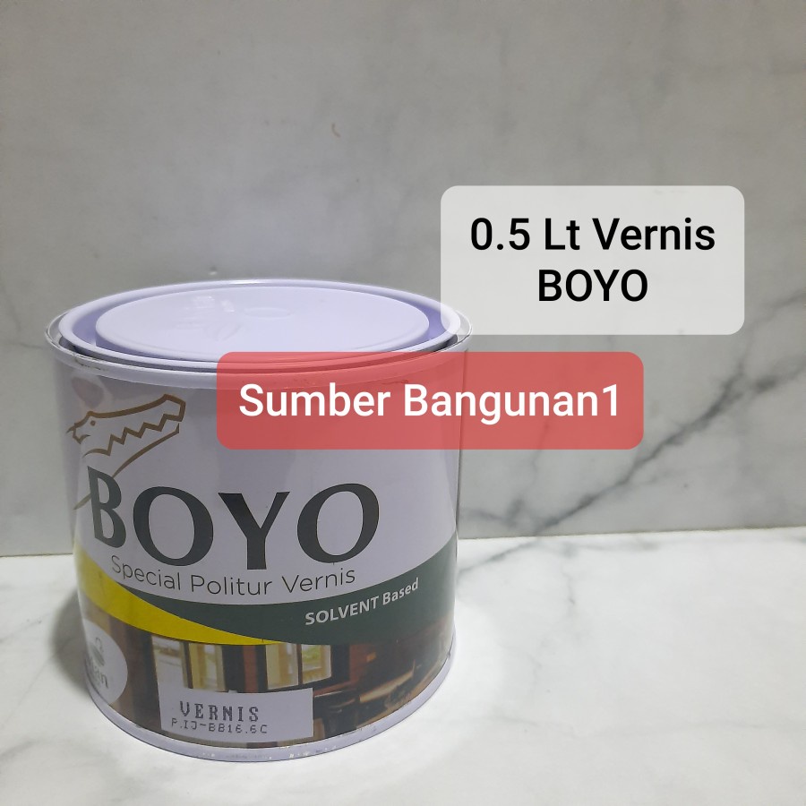 Vernis bening kayu politur clear BOYO