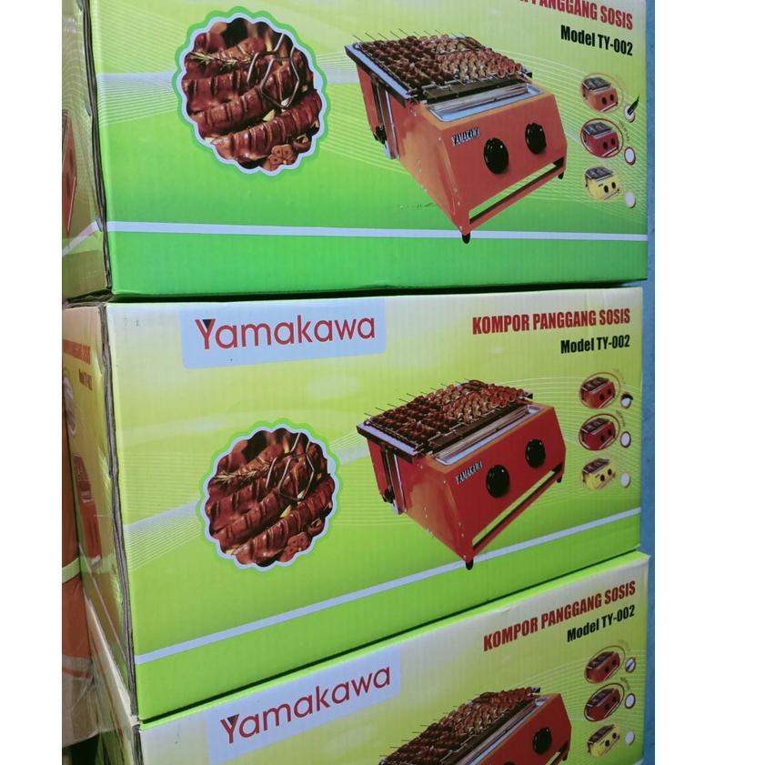 Pesan sekarang--TERMURAH - Kompor panggangan sosis 2 tungku YAMAKAWA/TD ASLI