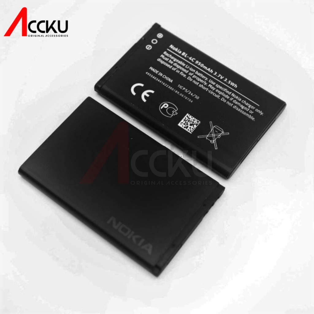 BL4C Baterai 1202 1203 1661 1662 2652 2690 3230 3500 BL-4C Baterai Nokia 6100 6260 7200 Battery Nokia 5100 6300 6108 2310Batre Nokia 2650 6101 6103 Baterai Nokia BL4C 6125 7270 6131 Battrei Nokia 6170 Baterai Nokia 6136 6300 6300i 6301 X2-00