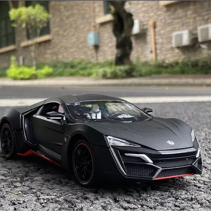 Diecast Mobil Lykan Hypersport FAST FURIOUS Skala 1:32 Miniatur Diecast Mobil Mobilan Pajangan