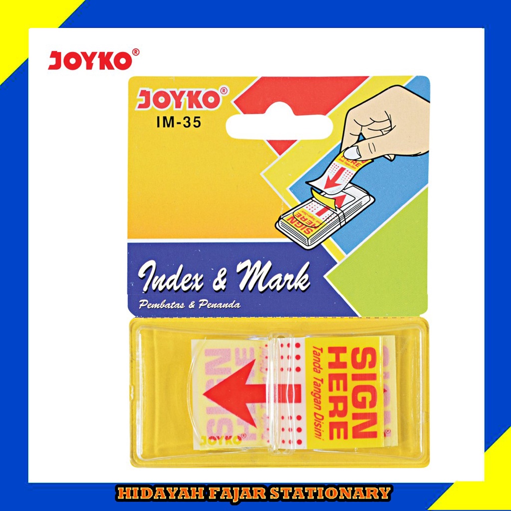 

Sign Here - Penanda & Pembatas Joyko IM-35