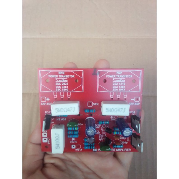 kit driver mono 400 watt