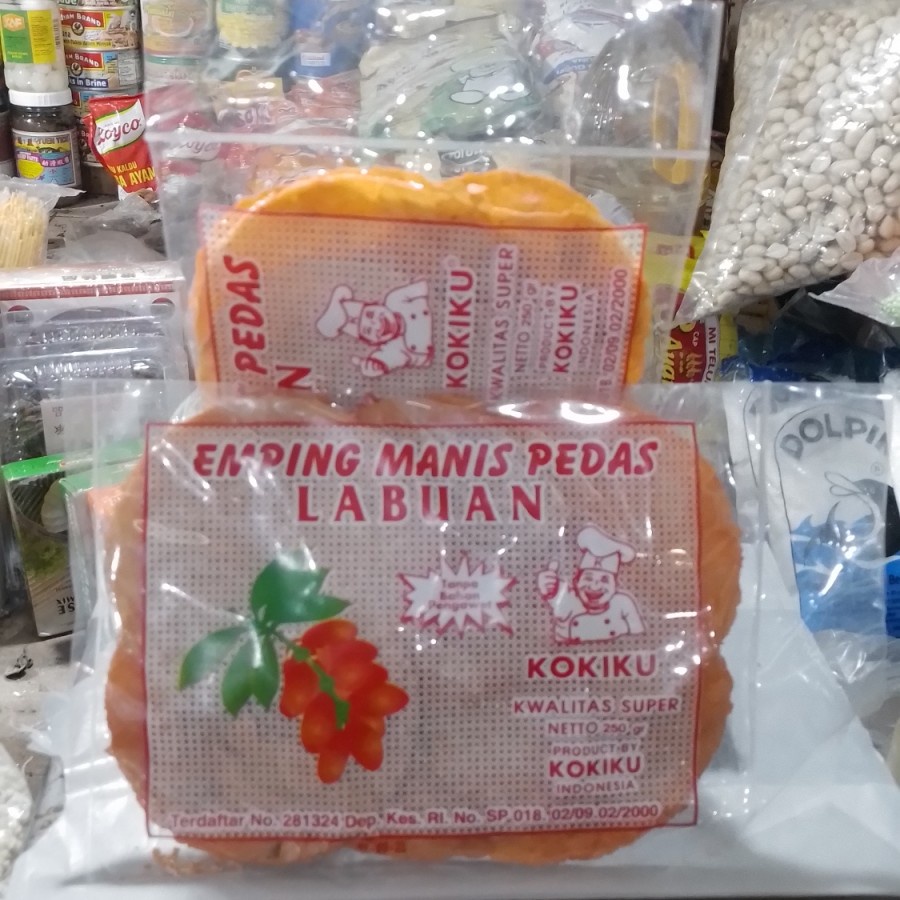 

EMPING MANIS PEDAS LABUHAN KOKIKU 250GRAM