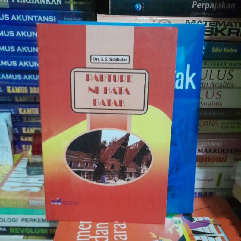 buku budaya batak[parture ni hata batak]