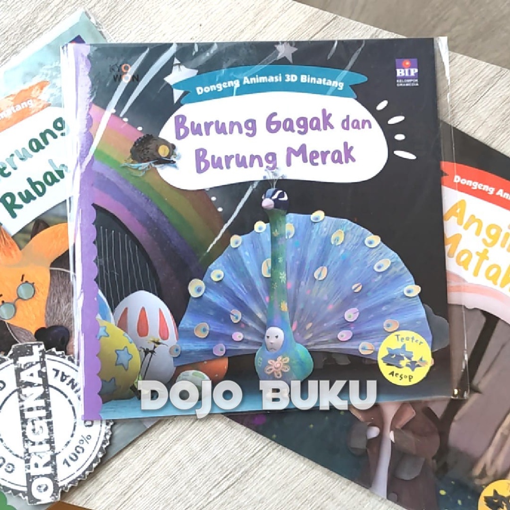 Seri Dongeng Animasi 3D Binatang