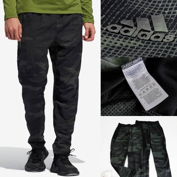 Celana Training Ads Camo Reflective Celana Training Olahraga Pria Gym