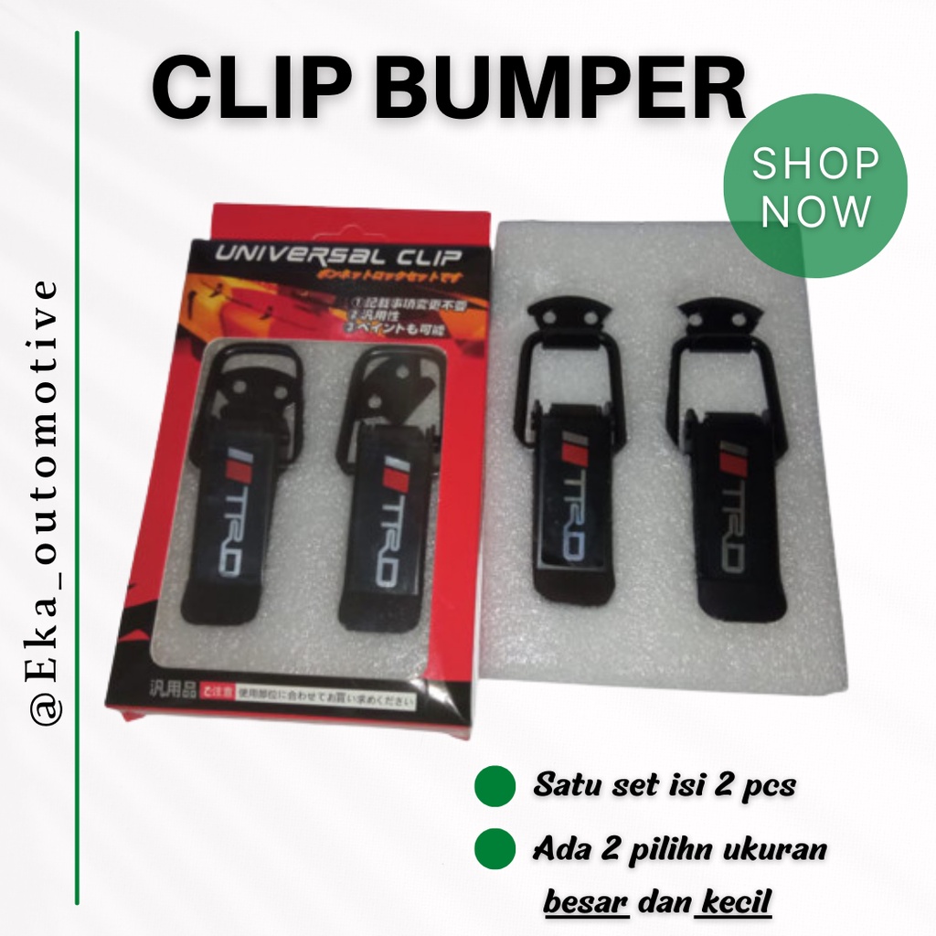 CLIP BUMPER 1 SET ISI 2 PCS