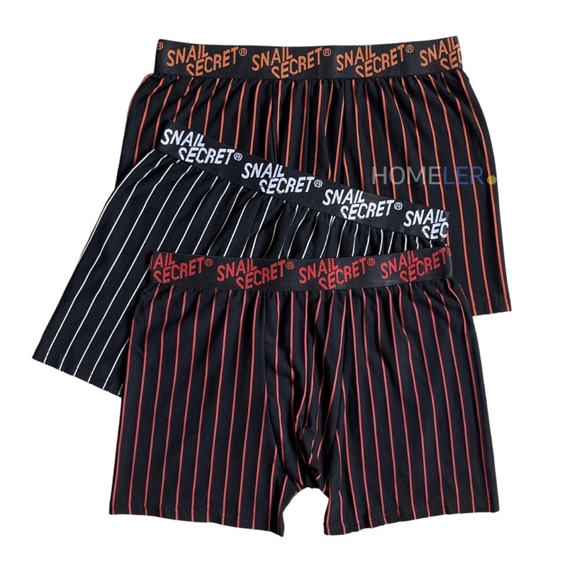 Celana Dalam Pria Boxer Motif (1 Box Isi 3 Pcs) / Celana Dalam Pria Dewasa / Sempak Boxer