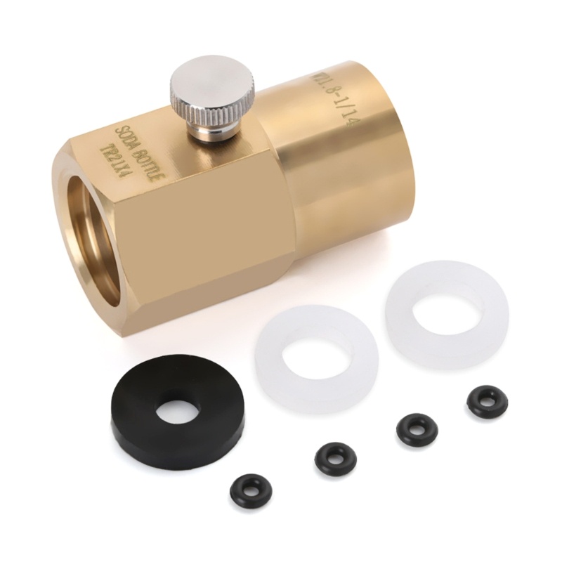 Zzz TR21-4 Ke CGA320 Adapter Refill Botol Injeksi Karbon Dioksida Mudah Digunakan