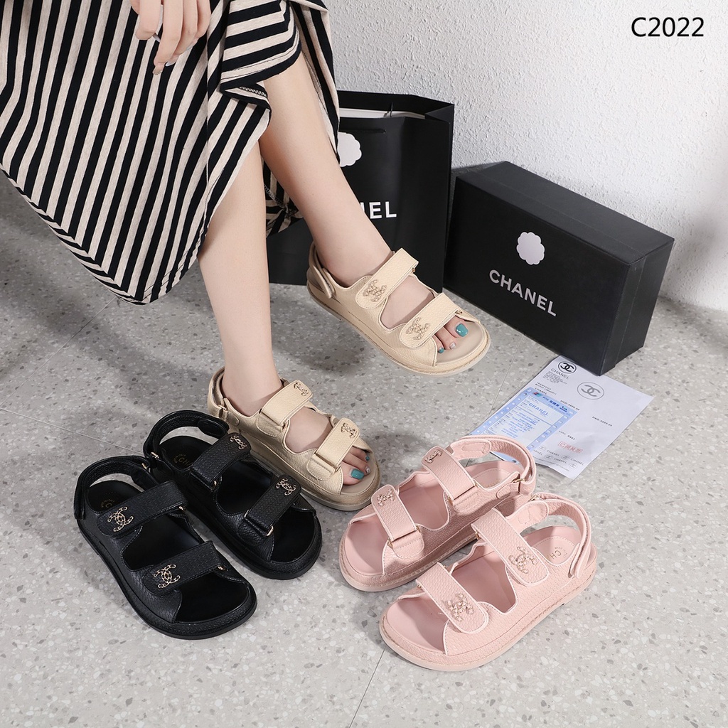 CH Leather Strappy Sandals #C2022