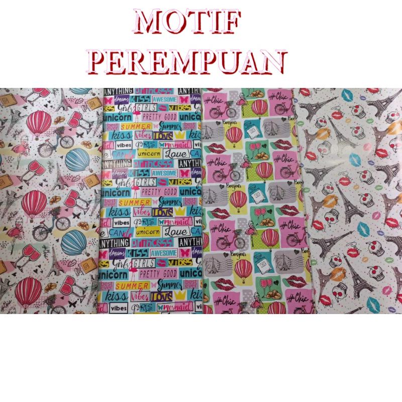 

Extra Kertas Kado Motif Kartun Anak