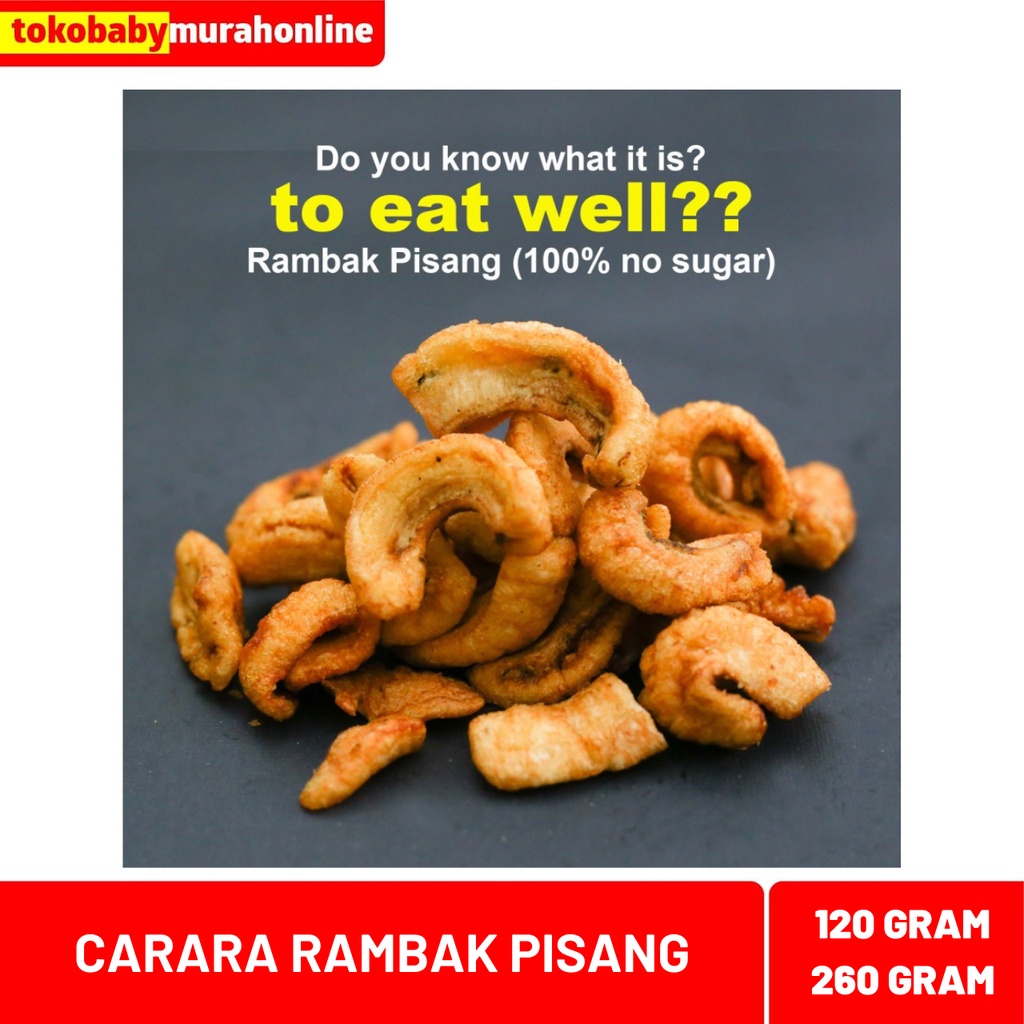 CARARA RAMBAK PISANG / KERIPIK PISANG