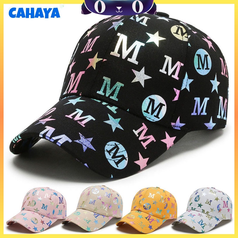 CAHAYA Topi Wanita Topi Fashion Gaya Jepang dan Korea Baru Topi Baseball Import A1